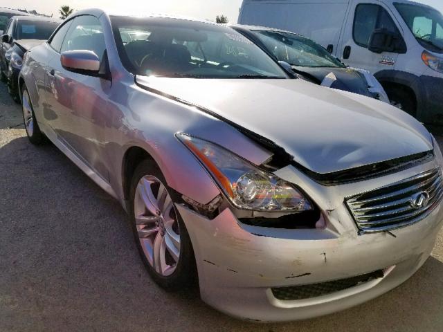 JN1CV6FEXAM354240 - 2010 INFINITI G37 BASE SILVER photo 1