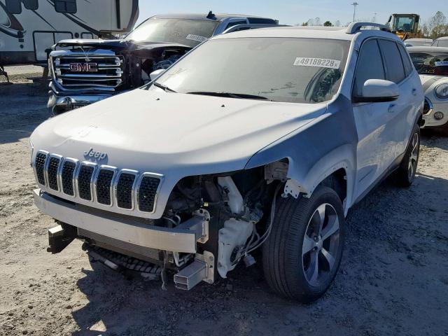 1C4PJLDN3KD128277 - 2019 JEEP CHEROKEE L WHITE photo 2