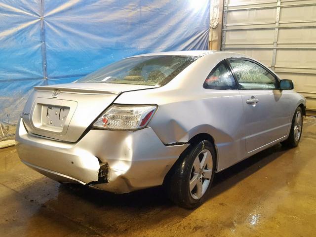 2HGFG128X8H579795 - 2008 HONDA CIVIC EX SILVER photo 4