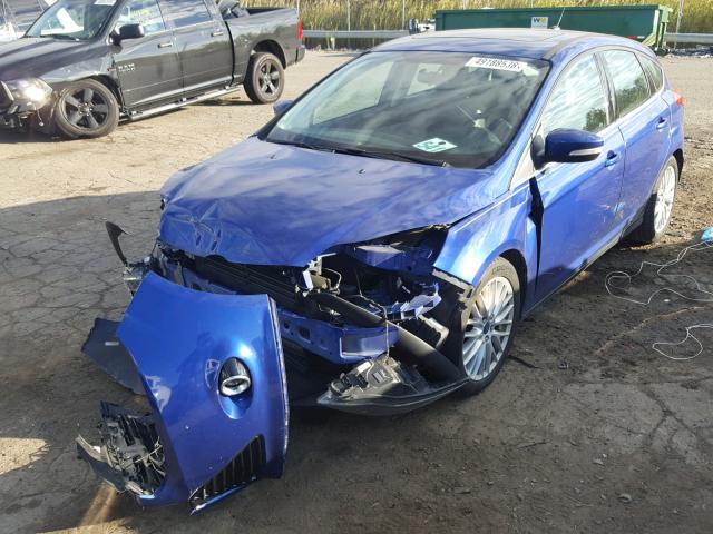 1FADP3N20EL369591 - 2014 FORD FOCUS TITA BLUE photo 2