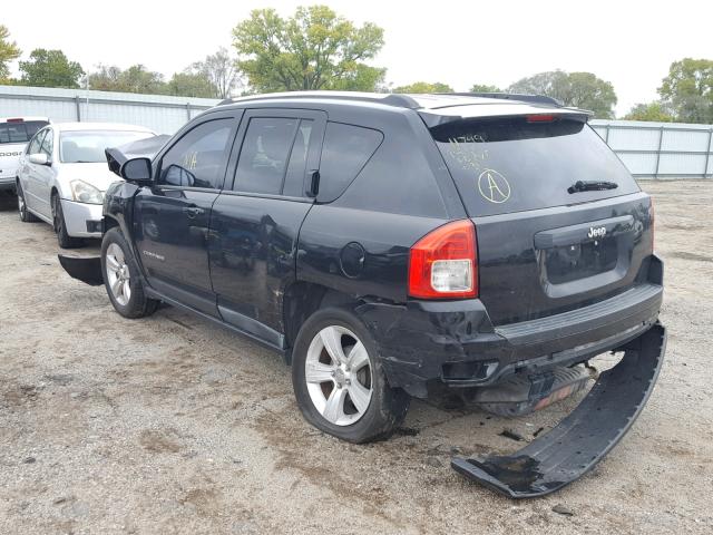 1C4NJCBB5CD520694 - 2012 JEEP COMPASS SP BLACK photo 3