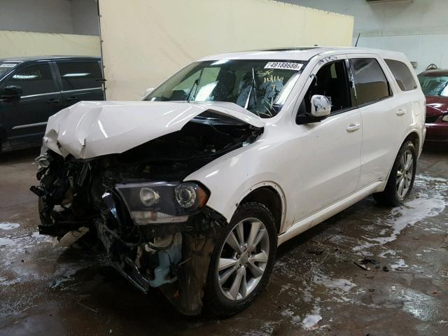 1C4SDJCT5CC223419 - 2012 DODGE DURANGO R/ WHITE photo 2