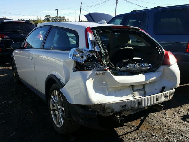 YV1MK672592120667 - 2009 VOLVO C30 T5 WHITE photo 3