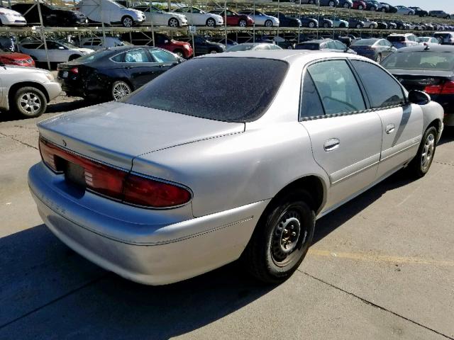 2G4WS52J421250092 - 2002 BUICK CENTURY CU WHITE photo 4