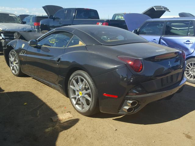 ZFF65LJA2C0182889 - 2012 FERRARI CALIFORNIA BLACK photo 3