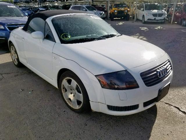 TRUUT28N721009138 - 2002 AUDI TT QUATTRO WHITE photo 1