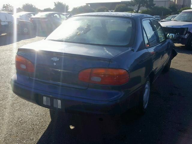 1Y1SK5285YZ401050 - 2000 CHEVROLET GEO PRIZM ლურჯი ფოტო 4