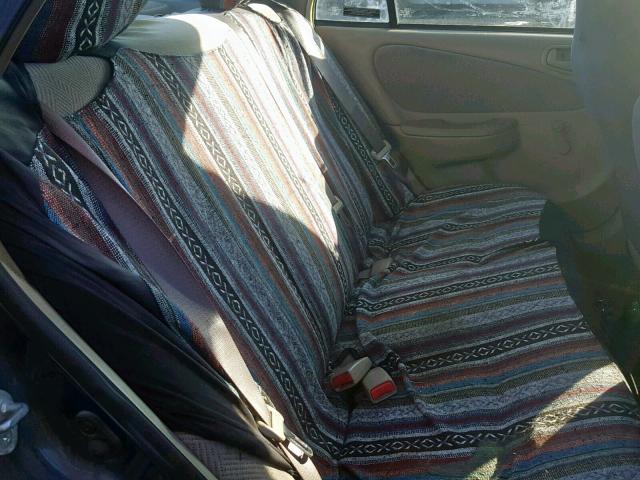 1Y1SK5285YZ401050 - 2000 CHEVROLET GEO PRIZM ლურჯი ფოტო 6