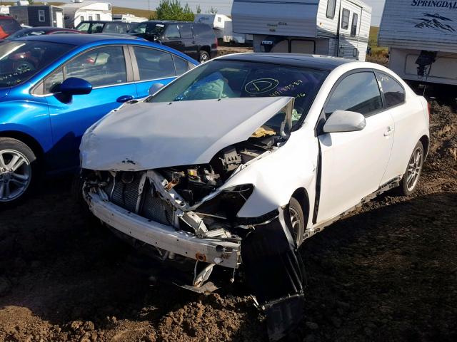 JTKDE167950018560 - 2005 TOYOTA SCION TC თეთრი ფოტო 2