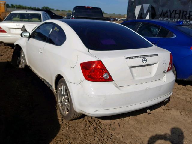 JTKDE167950018560 - 2005 TOYOTA SCION TC თეთრი ფოტო 3