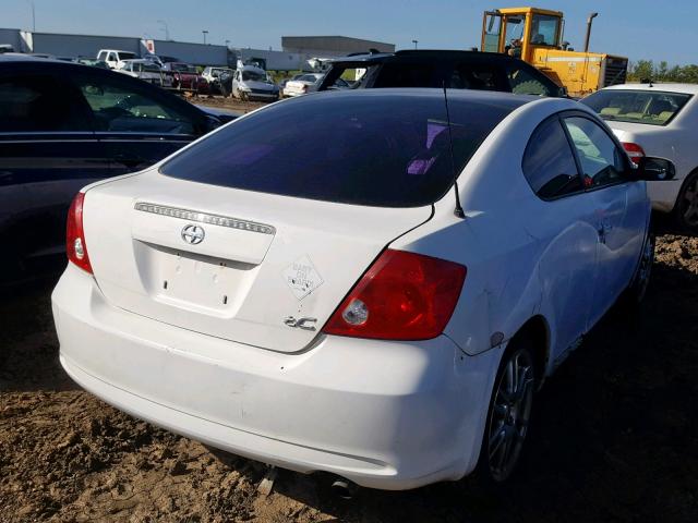 JTKDE167950018560 - 2005 TOYOTA SCION TC თეთრი ფოტო 4