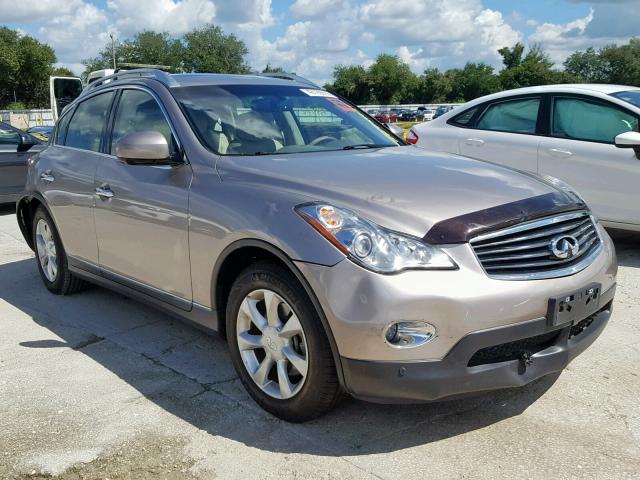 JN1AJ0HP1AM703610 - 2010 INFINITI EX35 BASE TAN photo 1