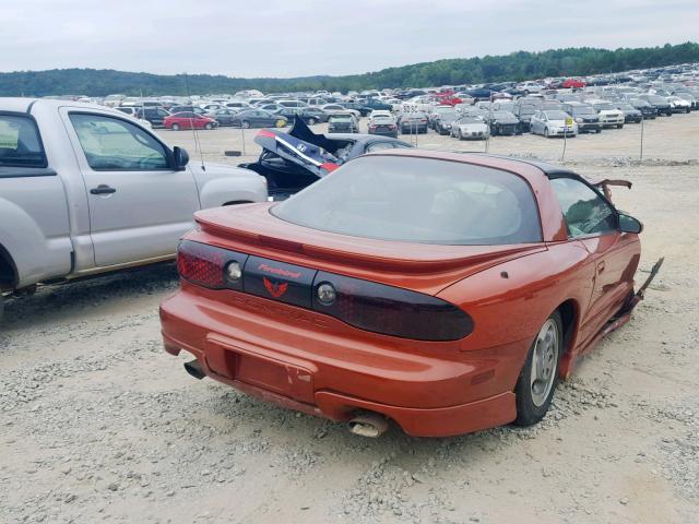 2G2FS22K312146461 - 2001 PONTIAC FIREBIRD ORANGE photo 4