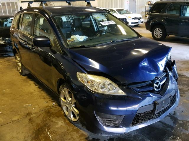 JM1CR2WLXA0373919 - 2010 MAZDA 5 BLUE photo 1