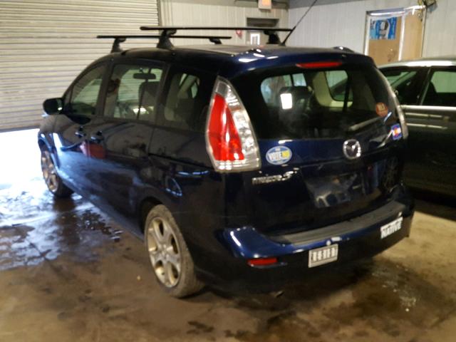 JM1CR2WLXA0373919 - 2010 MAZDA 5 BLUE photo 3