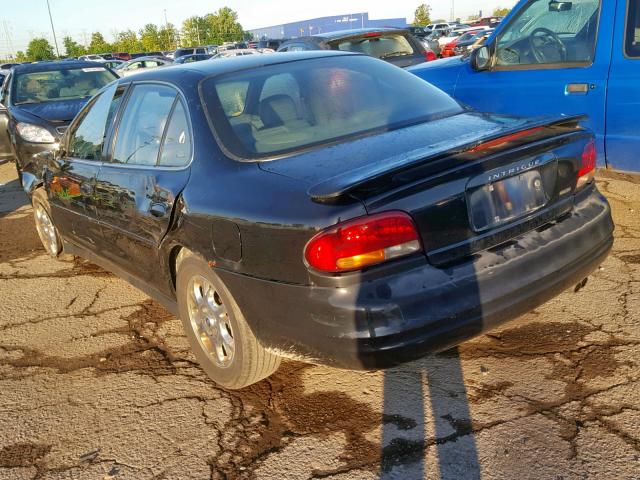 1G3WX52H0YF162421 - 2000 OLDSMOBILE INTRIGUE G BLACK photo 3