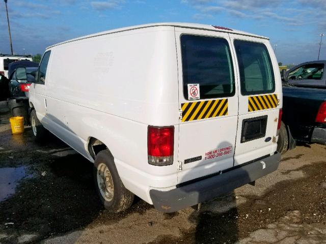 1FTNE1EW9EDA67934 - 2014 FORD ECONOLINE WHITE photo 3