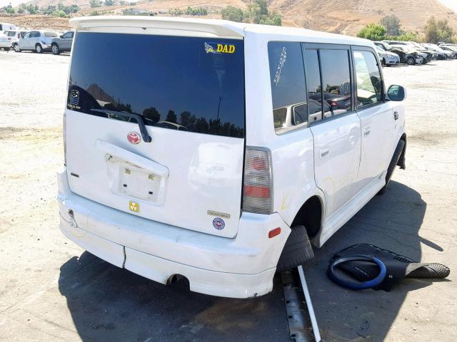 JTLKT334964109739 - 2006 TOYOTA SCION XB 白色 照片 4