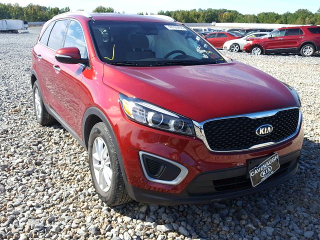 5XYPG4A38HG253566 - 2017 KIA SORENTO LX MAROON photo 1