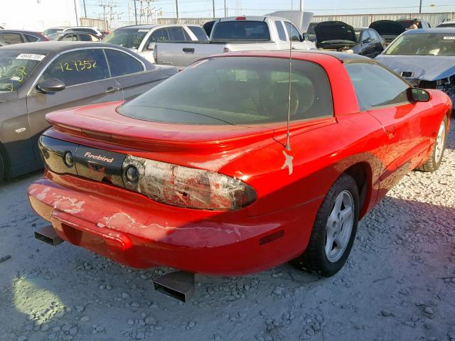 2G2FS22K822130984 - 2002 PONTIAC FIREBIRD RED photo 4