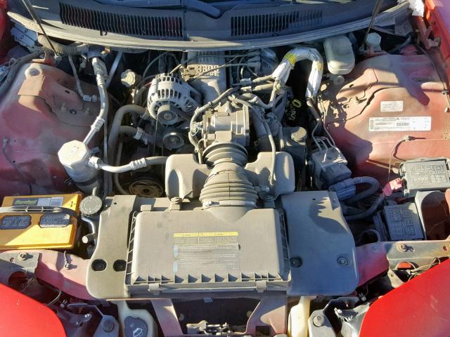 2G2FS22K822130984 - 2002 PONTIAC FIREBIRD RED photo 7