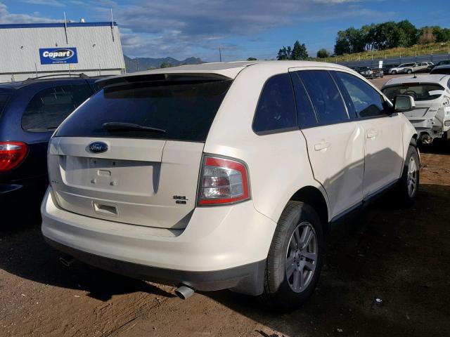 2FMDK48C48BA59477 - 2008 FORD EDGE SEL BLACK photo 4