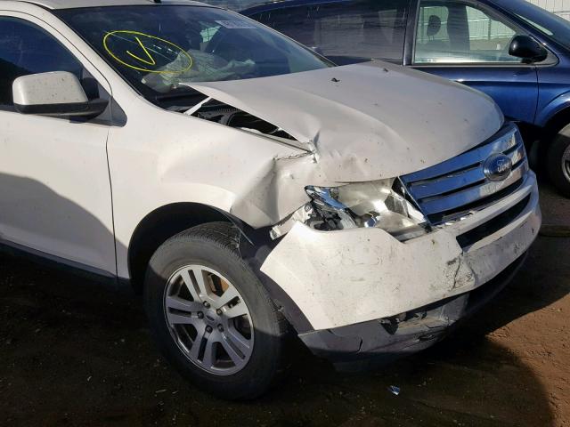 2FMDK48C48BA59477 - 2008 FORD EDGE SEL BLACK photo 9