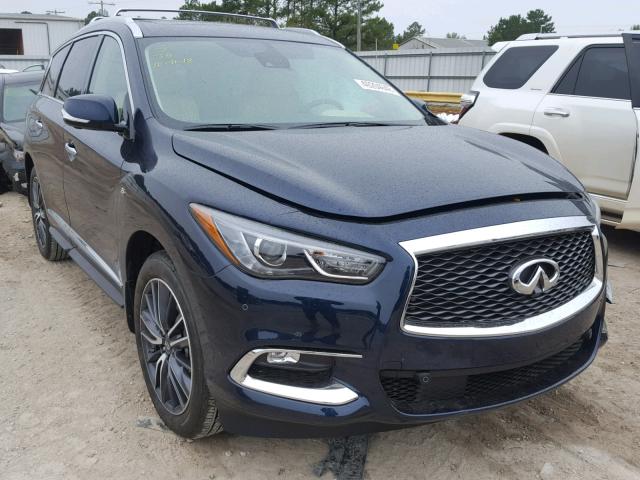 5N1DL0MN5KC513370 - 2019 INFINITI QX60 LUXE BLUE photo 1