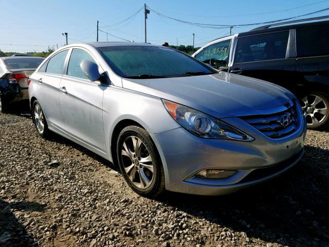 5NPEC4AC2BH131188 - 2011 HYUNDAI SONATA SE SILVER photo 1