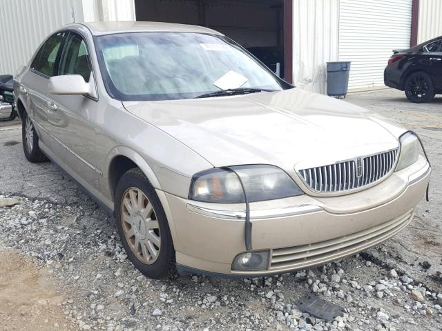 1LNHM86S25Y640097 - 2005 LINCOLN LS TAN photo 1