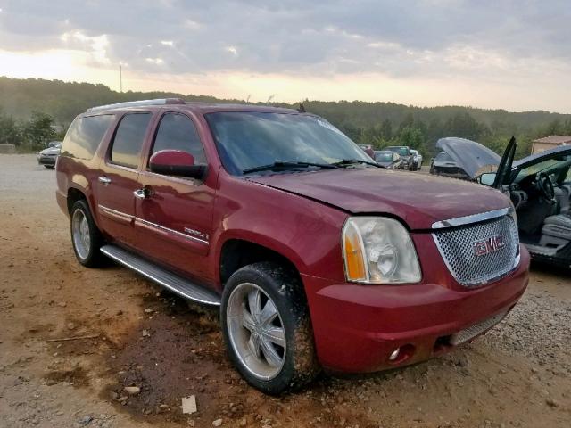 1GKFK66807J309903 - 2007 GMC YUKON XL D RED photo 1