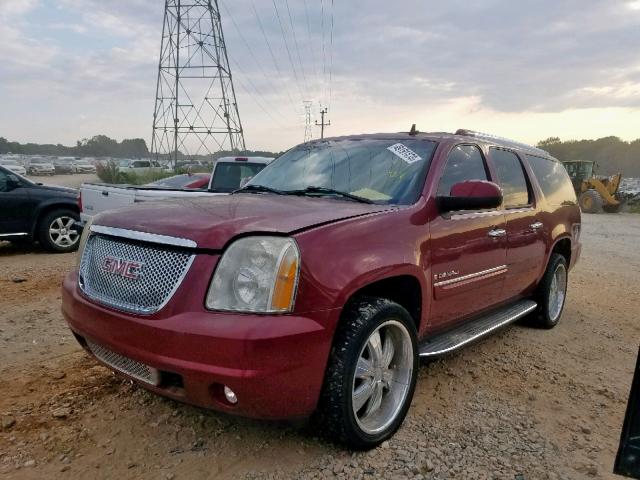 1GKFK66807J309903 - 2007 GMC YUKON XL D RED photo 2