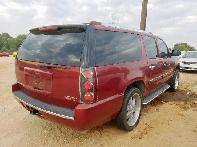 1GKFK66807J309903 - 2007 GMC YUKON XL D RED photo 4