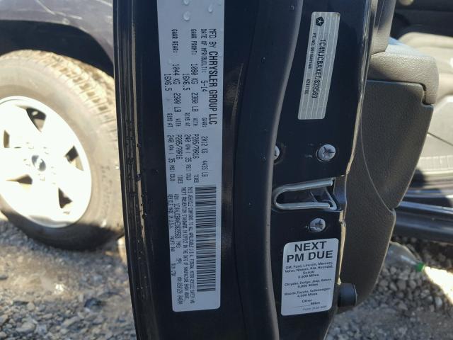 1C4NJCBAXED829569 - 2014 JEEP COMPASS SP Қара фото 10