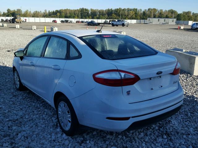 3FADP4AJ7GM179999 - 2016 FORD FIESTA S WHITE photo 3