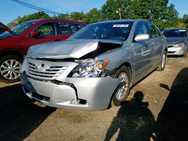 4T1BE46K77U072662 - 2007 TOYOTA CAMRY NEW SILVER photo 2