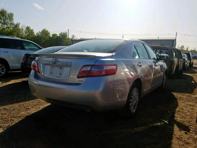 4T1BE46K77U072662 - 2007 TOYOTA CAMRY NEW SILVER photo 4