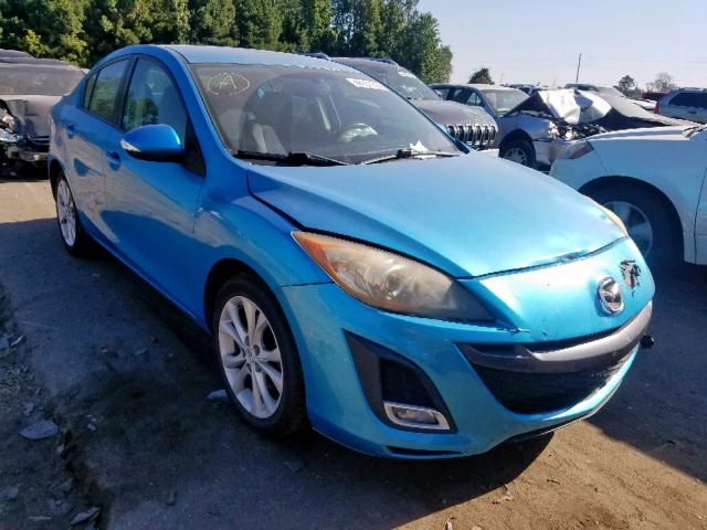 JM1BL1S53A1143602 - 2010 MAZDA 3 S BLUE photo 1