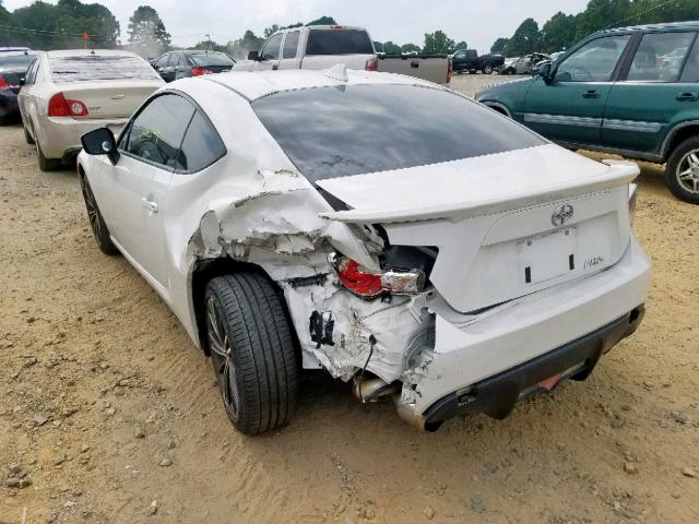 JF1ZNAA16F8702037 - 2015 TOYOTA SCION FR-S WHITE photo 3
