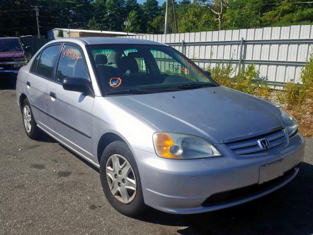 2HGES16123H621375 - 2003 HONDA CIVIC DX SILVER photo 1