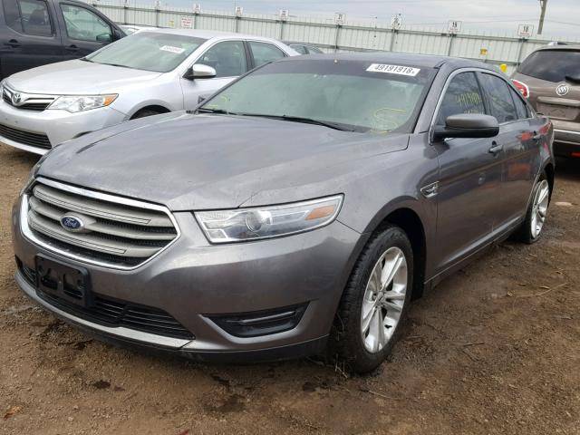 1FAHP2H82EG152452 - 2014 FORD TAURUS SEL GRAY photo 2