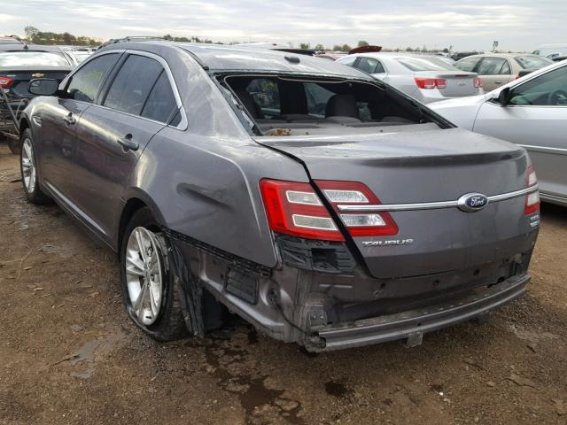 1FAHP2H82EG152452 - 2014 FORD TAURUS SEL GRAY photo 3