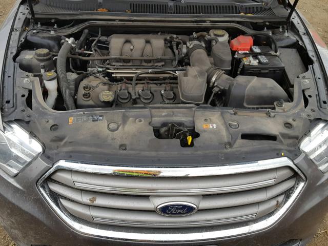 1FAHP2H82EG152452 - 2014 FORD TAURUS SEL GRAY photo 7