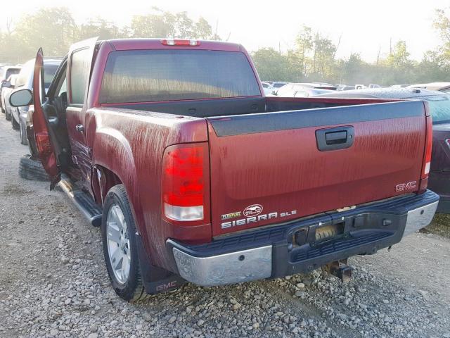 3GTEC13068G239025 - 2008 GMC SIERRA C15 MAROON photo 3