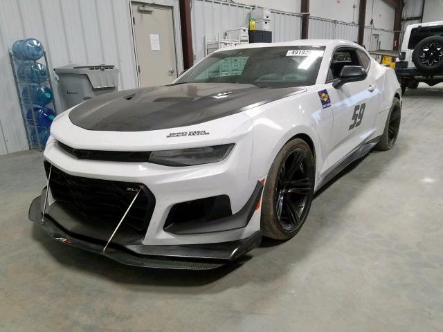 1G1FJ1R60J0114451 - 2018 CHEVROLET CAMARO ZL1 白色 照片 2