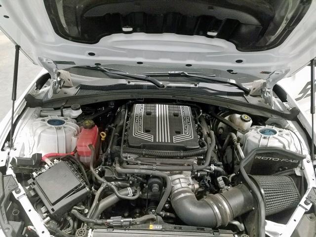 1G1FJ1R60J0114451 - 2018 CHEVROLET CAMARO ZL1 白色 照片 7