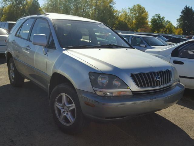 JT6HF10U4X0015502 - 1999 LEXUS RX 300 SILVER photo 1