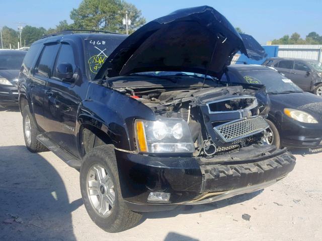 1GNFK23079R223731 - 2009 CHEVROLET TAHOE K150 BLACK photo 1