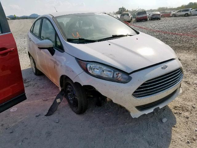 3FADP4AJ9FM219188 - 2015 FORD FIESTA S WHITE photo 1