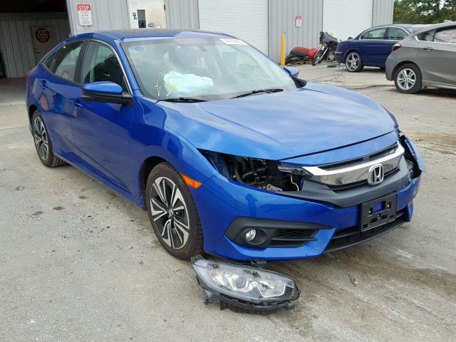 19XFC1F36GE004015 - 2016 HONDA CIVIC EX BLUE photo 1